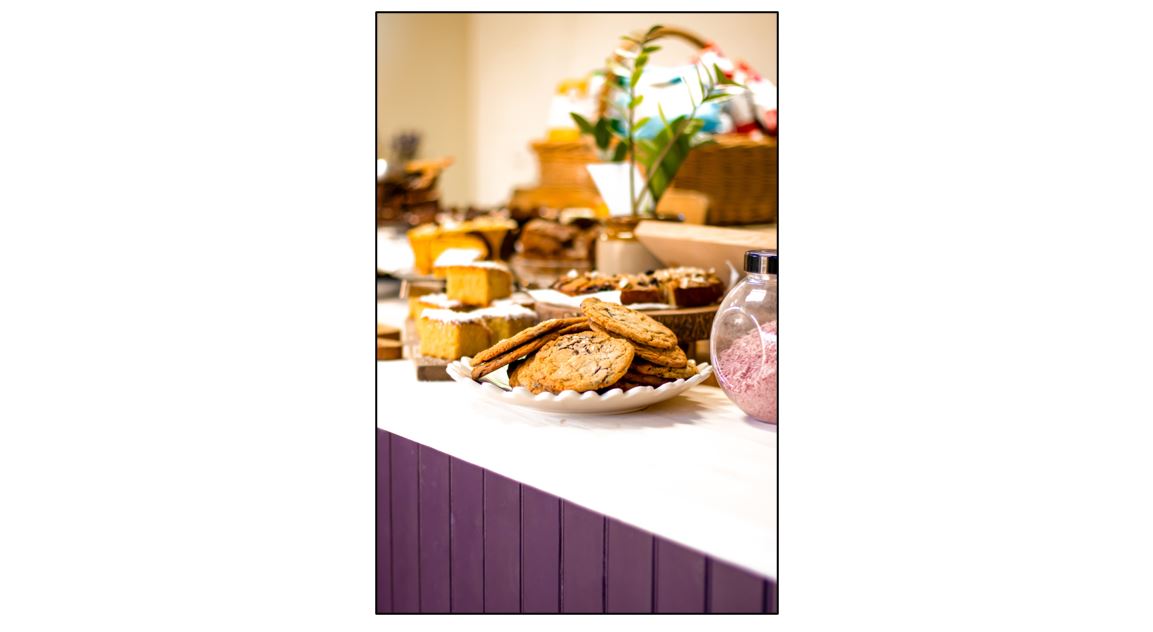 The Linton Bakery - counter and bakes
