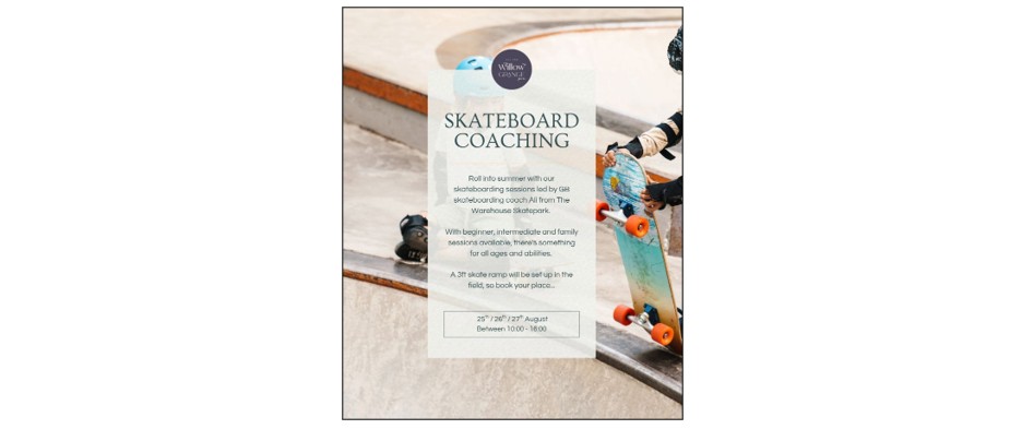 Skateboard Coaching and BBQ