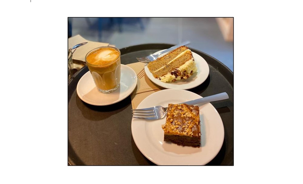 Cafe at Stapleford Granary -  cakes