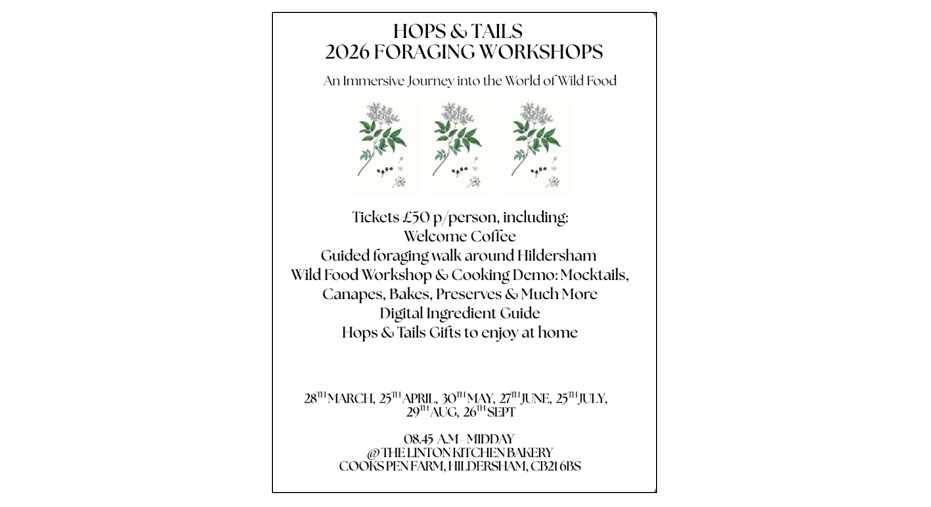 Foraging Workshops - August
