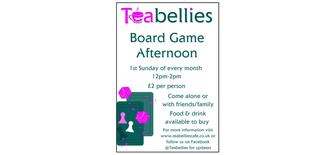 Teabellies Board Game Afternoon