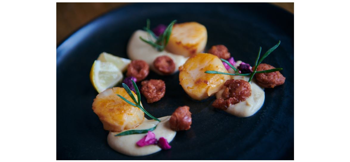 The Rupert Brooke - scallops