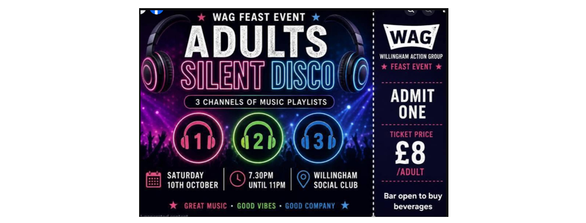 WAG Adult Silent Disco