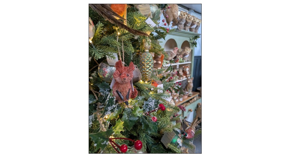Christmas Village at Oakington Garden Centre - fox