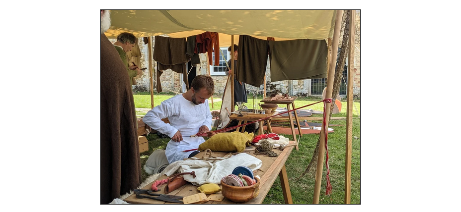 Anglo Saxon Living History Weekend with Grantanbrycg