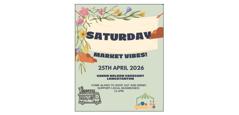 Longstanton Village Market: 25 October