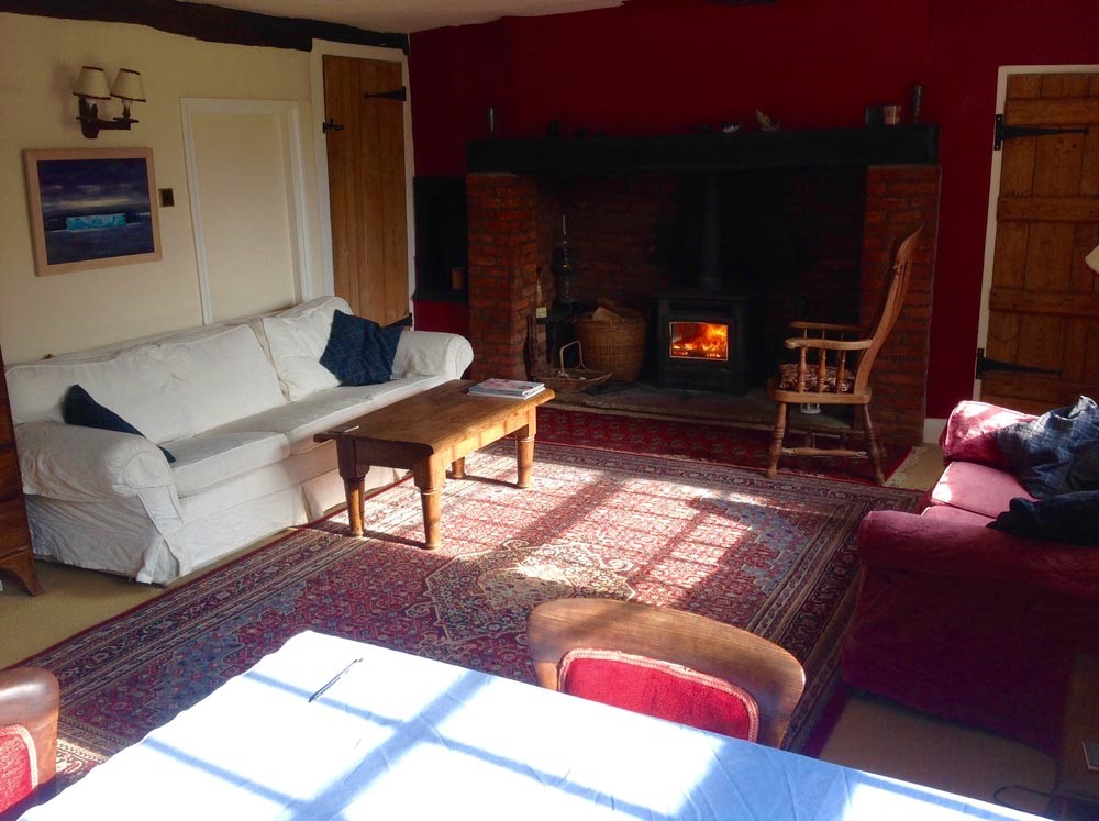 College Farm bed and Breakfast, lounge