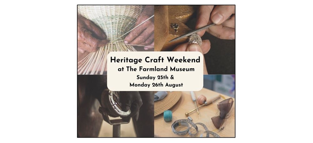 Heritage Craft Weekend - poster