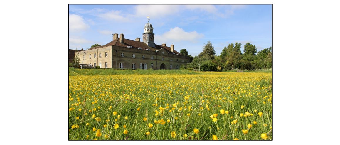 Wandlebury Country Park - house and view