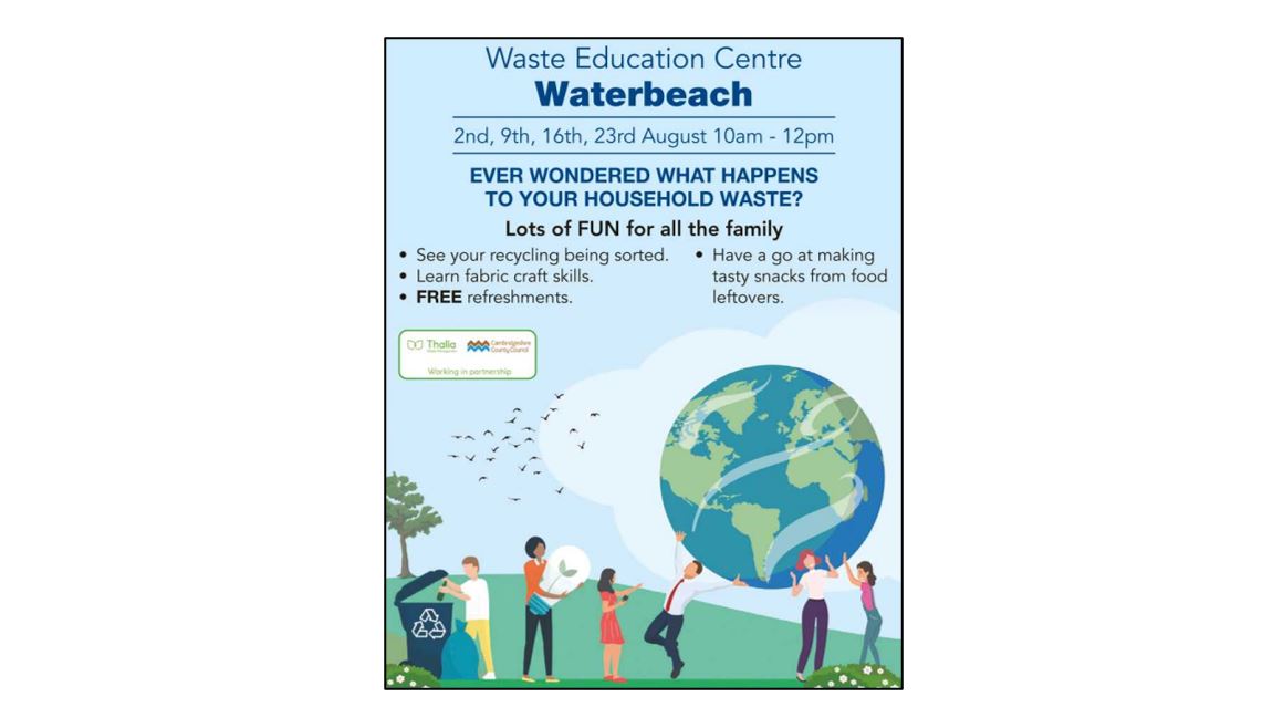 Family Activity Days at Waterbeach Waste Depot