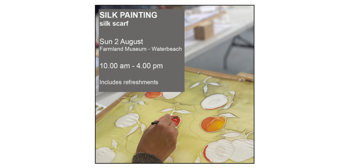 Silk Painting Workshop– with Blended Monkey
