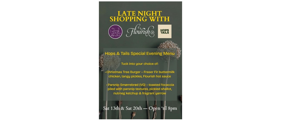 Late Night Shopping with Flourish