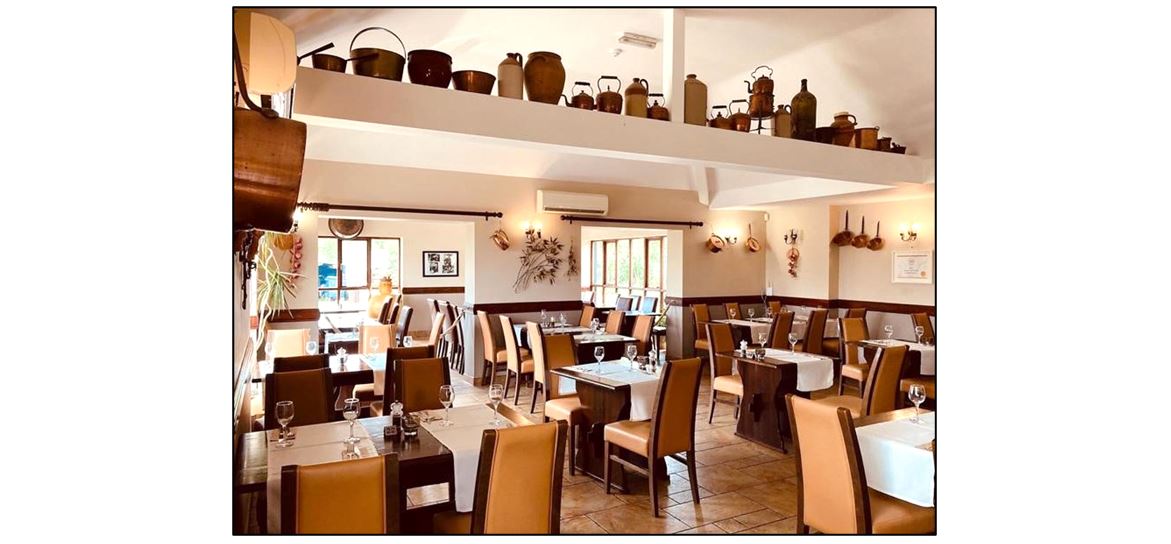 La Pergola Restaurant at The Wheatsheaf, restaurant dining area