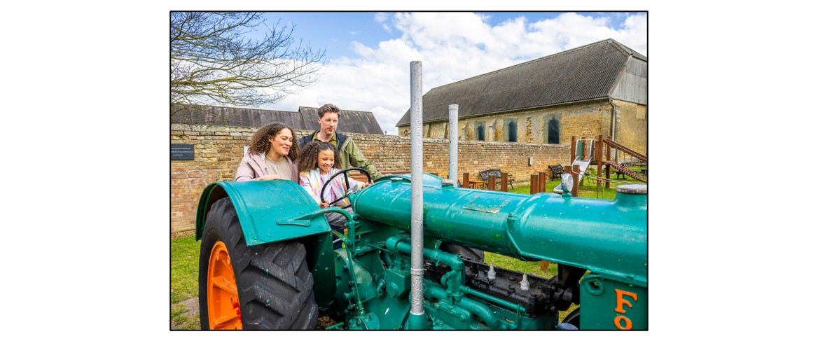 Denny Abbey and the Farmland Museum - tractor