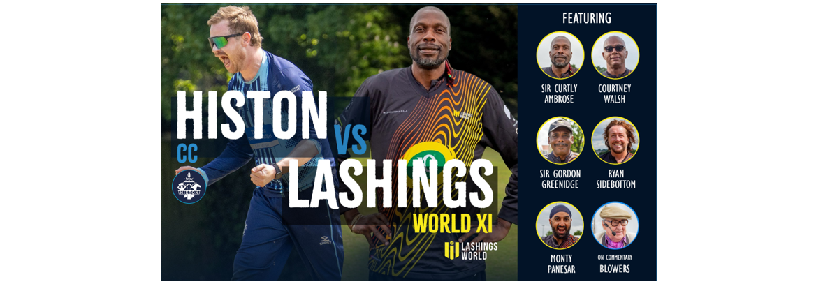 Lashings World XI v Histon CC Cricket Match