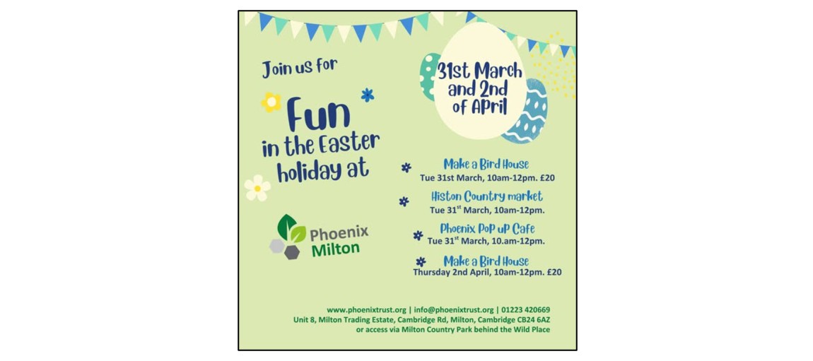 Easter Holiday Fun at Phoenix Milton