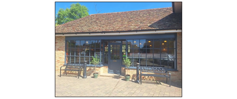 Conkers Barton Village Stores and Cafe - cafe exterior