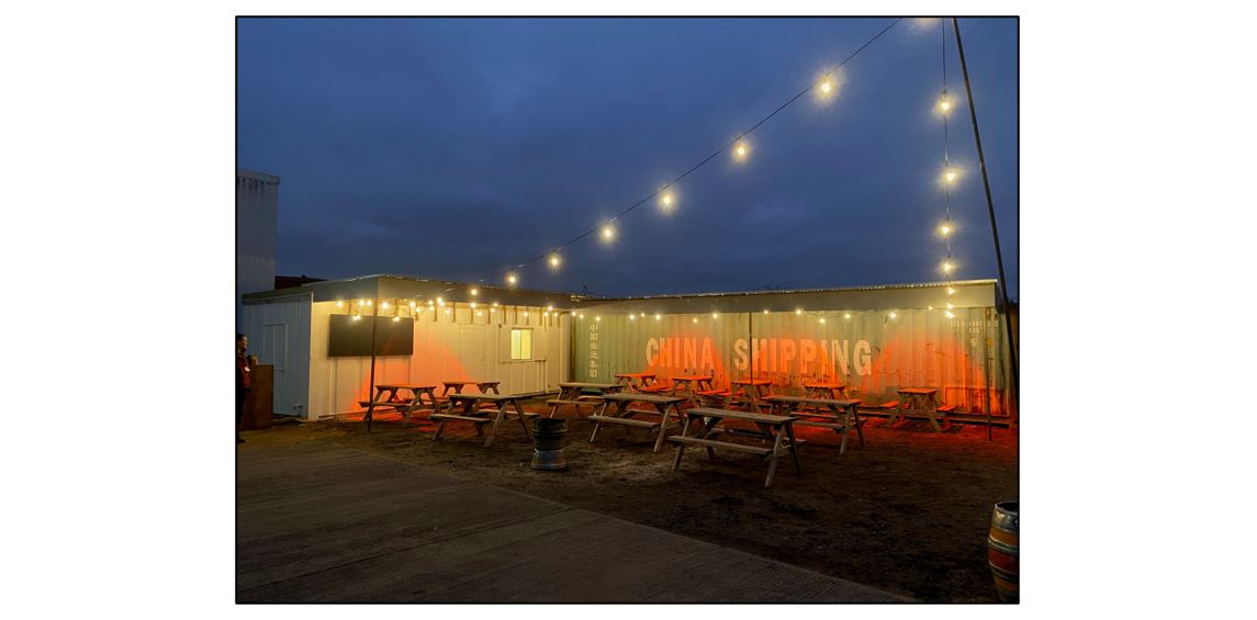 Milton Brewery - China Shipping at night