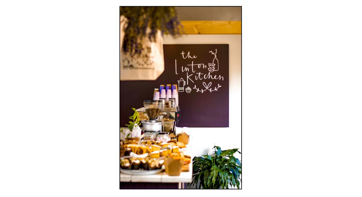 The Linton Bakery - sign and cakes