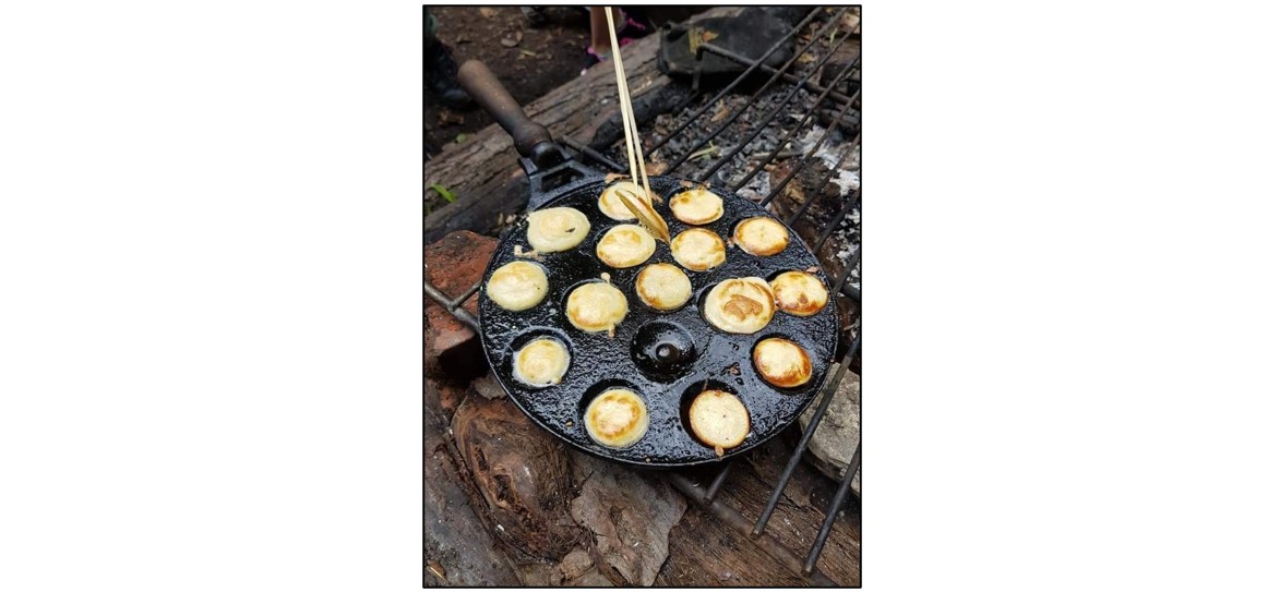 Summer Holiday Bushcraft Club - pancakes