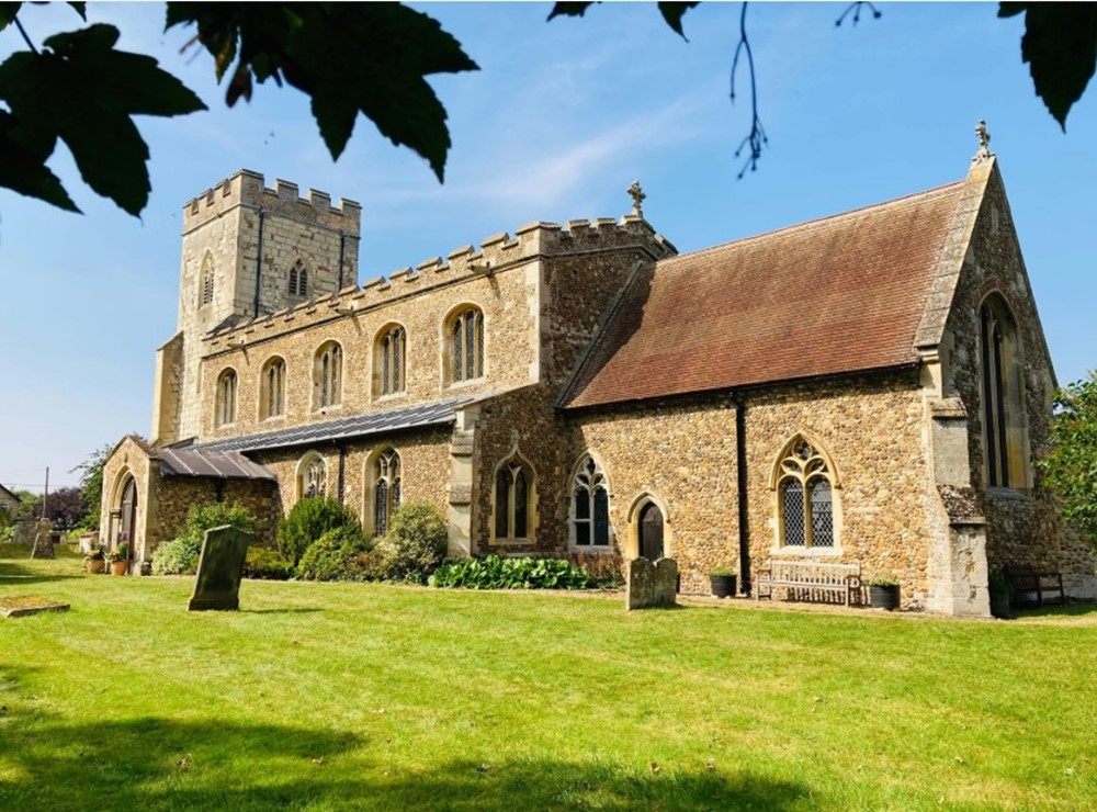 St Mary's Church Comberton, exterior