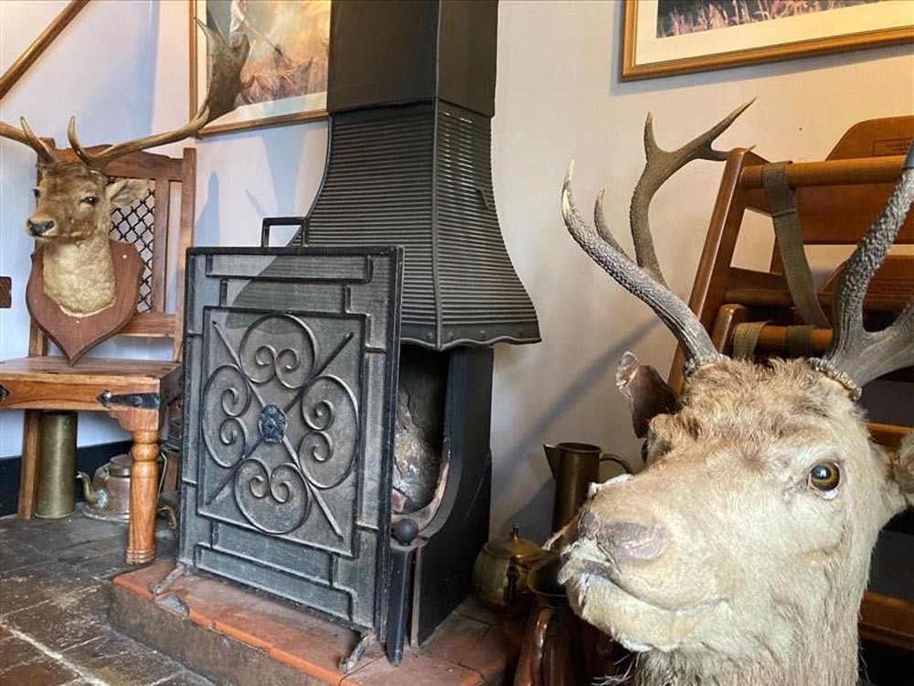 The Hoops, Fireplace