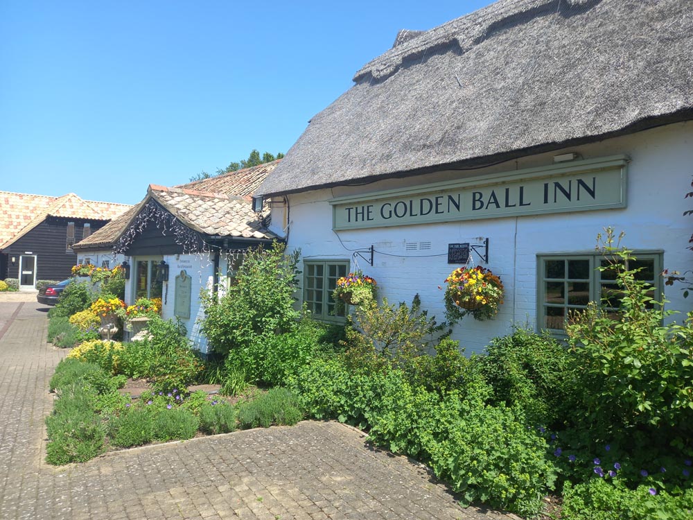 The Golden Ball Inn Boxworth, exterior
