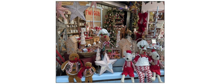 Christmas Village at Oakington Garden Centre - twiggys