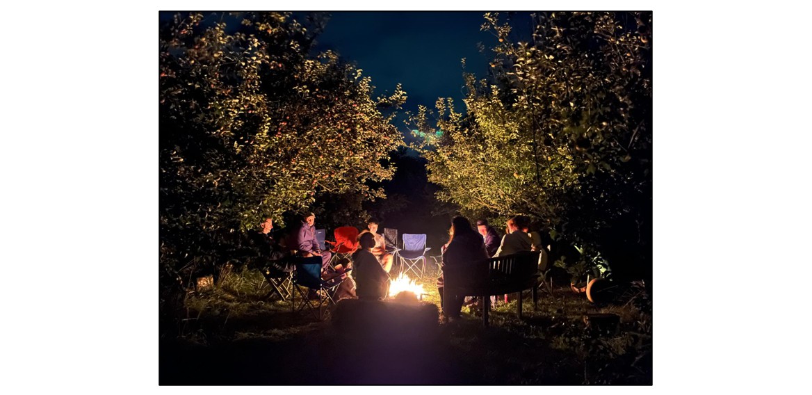 Fen End Farm  - campfire
