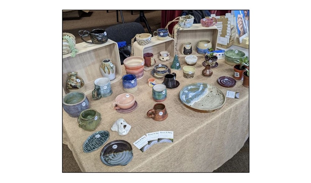 Orwell Pannier Market - pottery