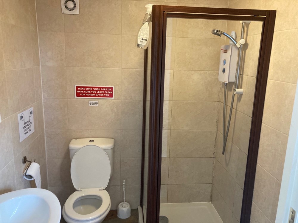 Chittering Park, toilet and washing facilities