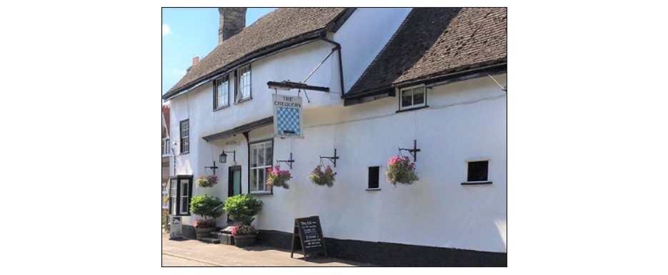 The Chequers, Fowlmere, exterior