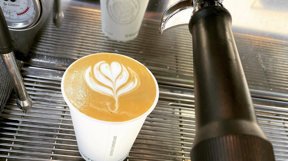 Java Coffee close up