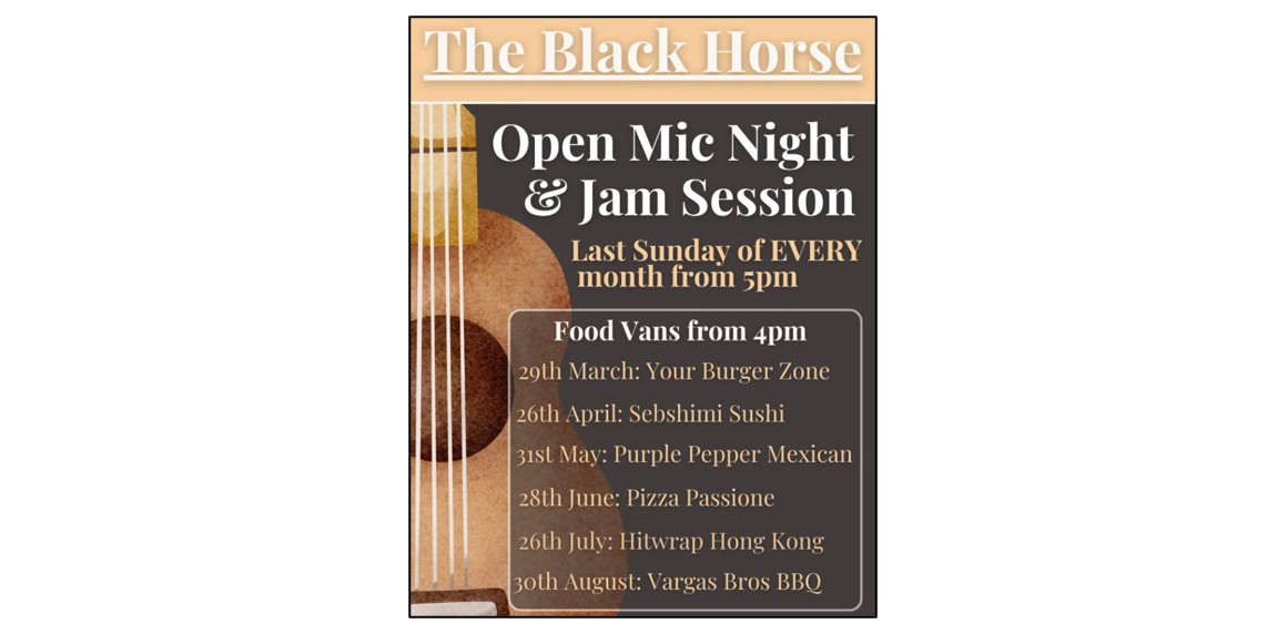 Open Mic Night & Jam Session - August