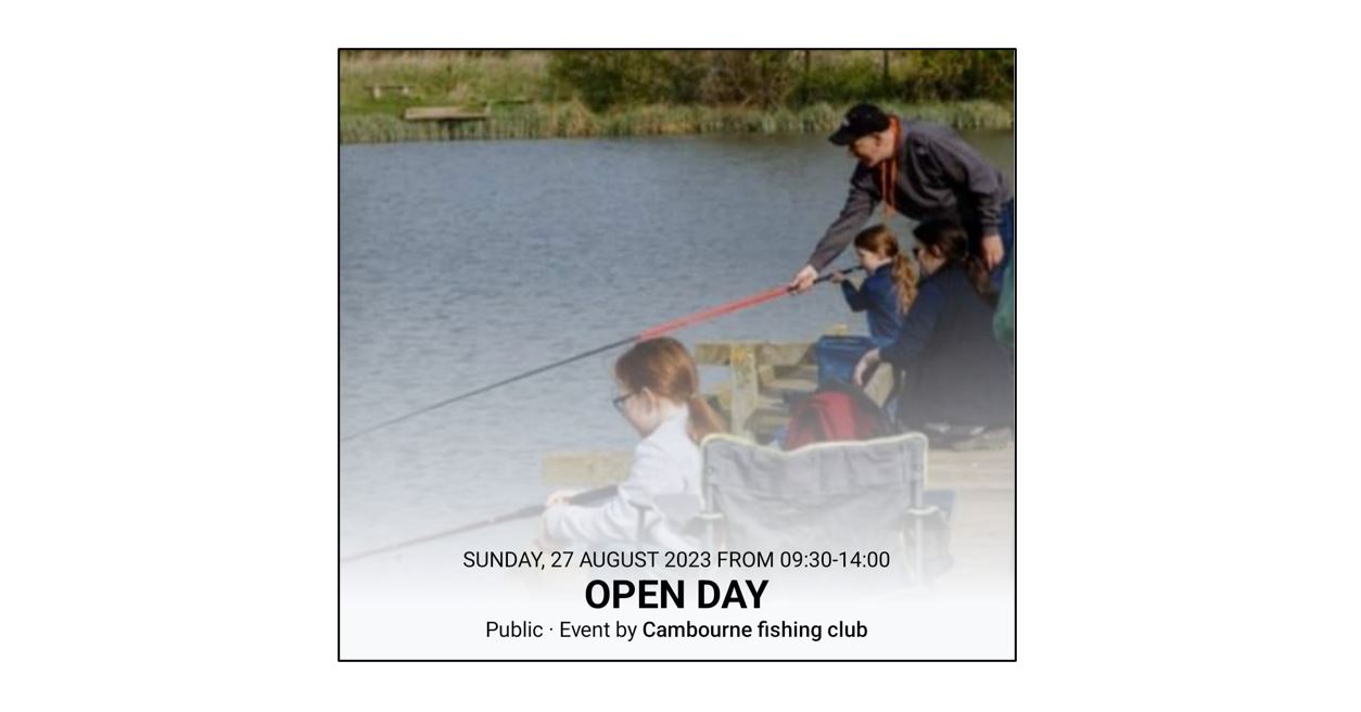 Cambourne Fishing Club Open Day