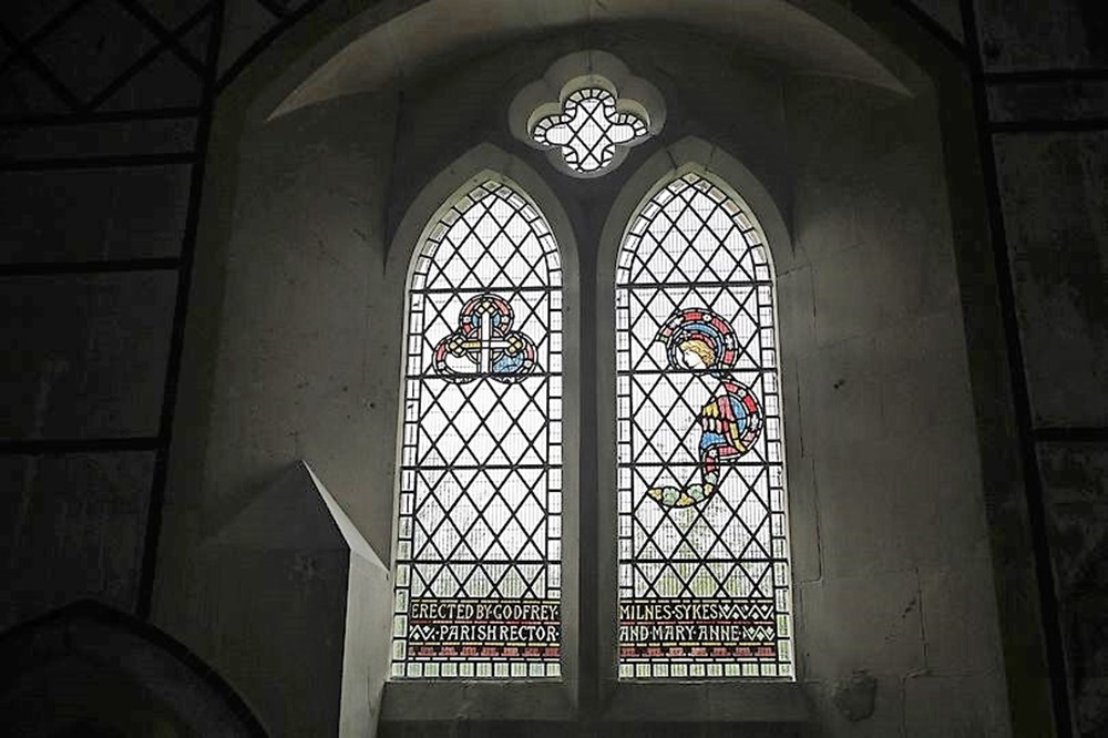 St Denis's Church, East Hatley, interior