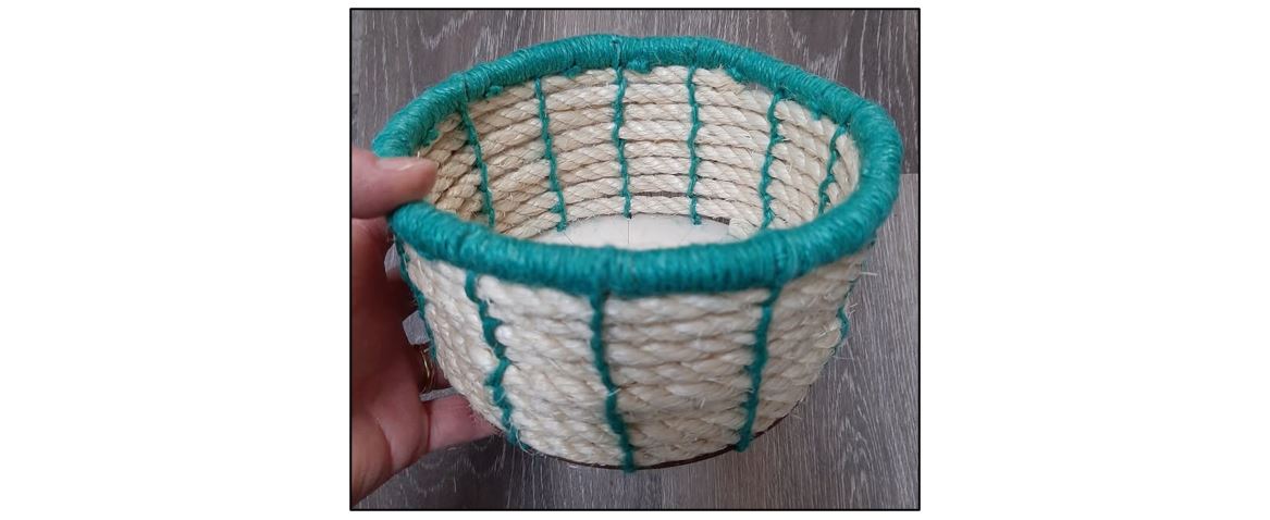 Fair Isle Rope Coiled Baskets Workshop