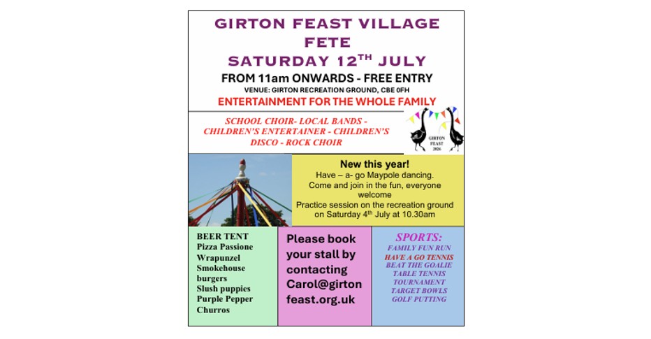 Girton Feast
