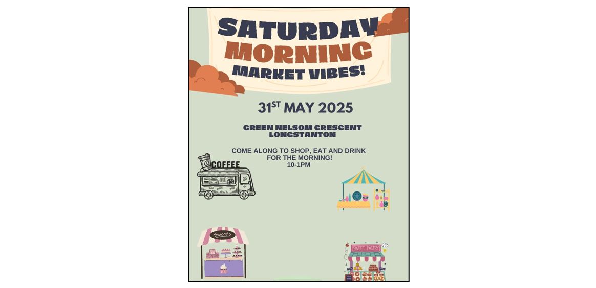 Longstanton Village Market: 31 May