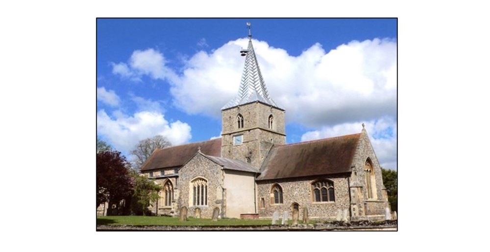 St Mary Magdalene Church. Ickleton, exterior