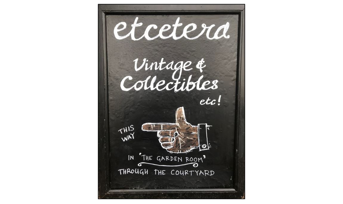 Etcetera - signage