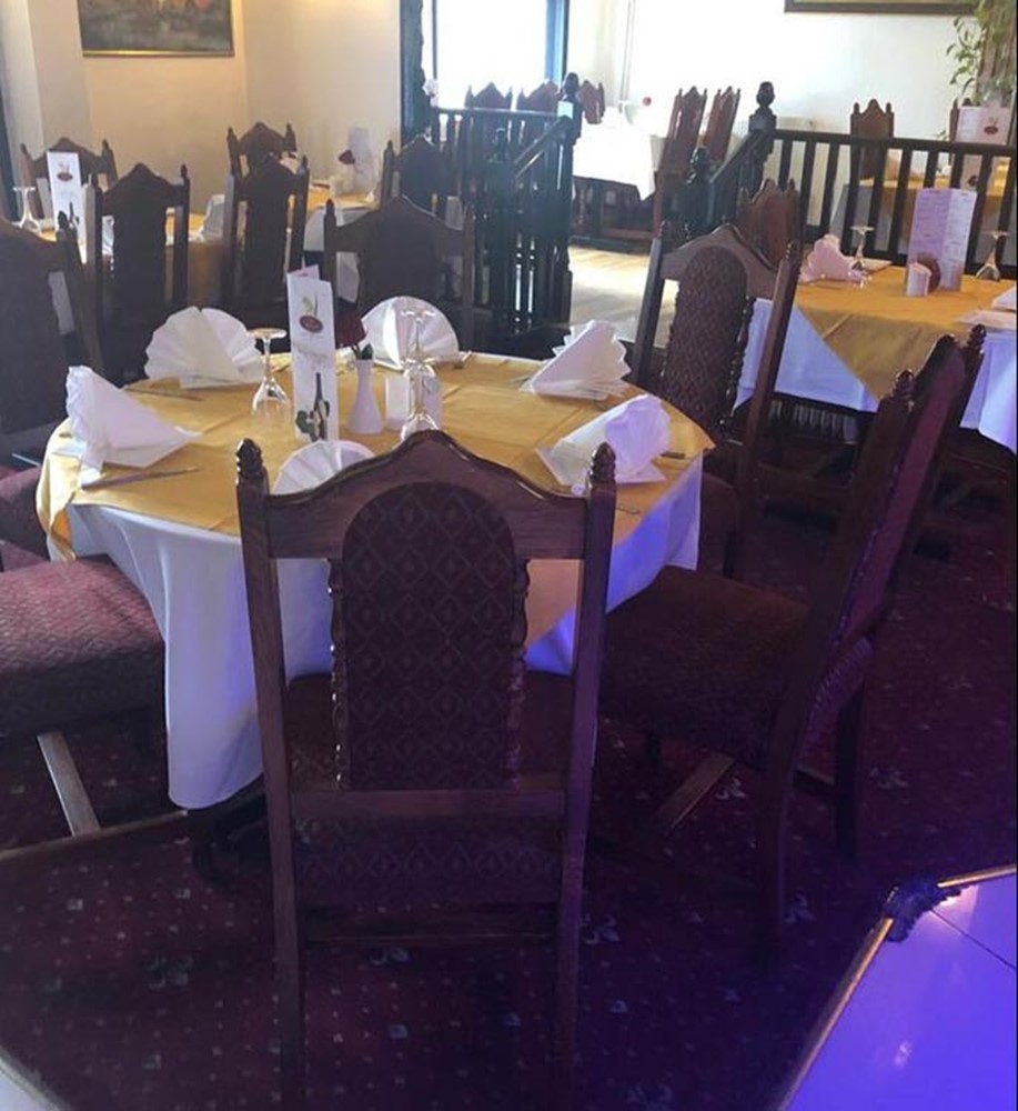 Jannah Indian Cuisine, Gamlingay, dining area