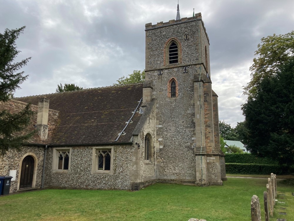 St Andrew's Church, Stapleford, rear