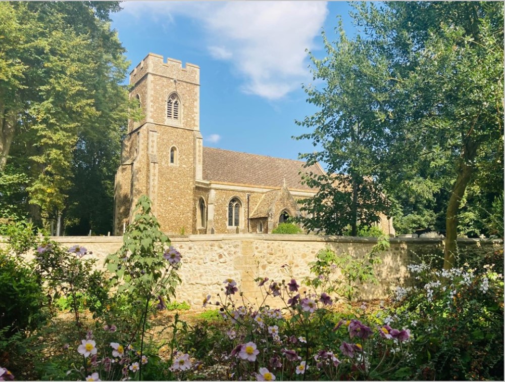 St Andrew's Church Toft, exterior