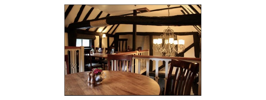 The Chequers. Fowlmere, dining area