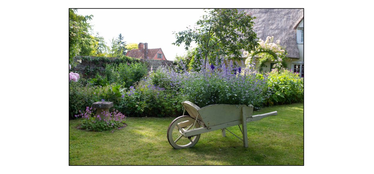 Open Gardens at Clover Cottage - Wheelbarrow