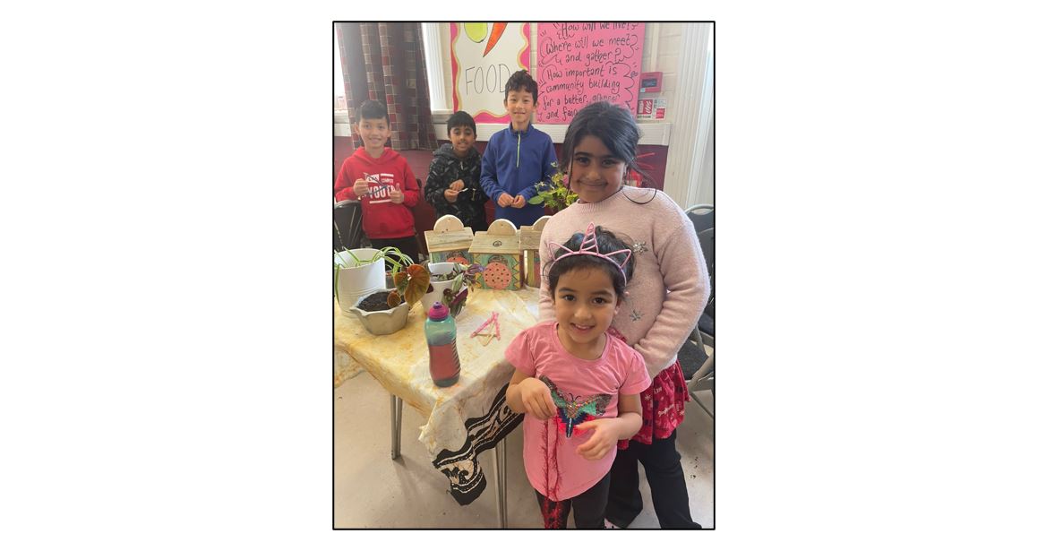 Swavesey Sustainability Day - group of children