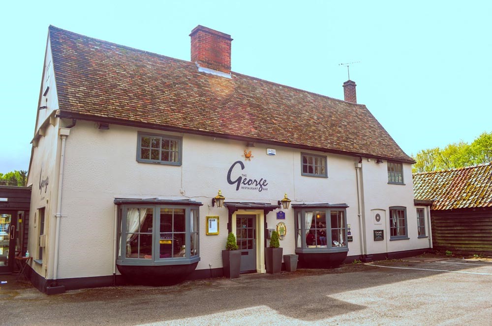 The George Inn Babraham, exterior