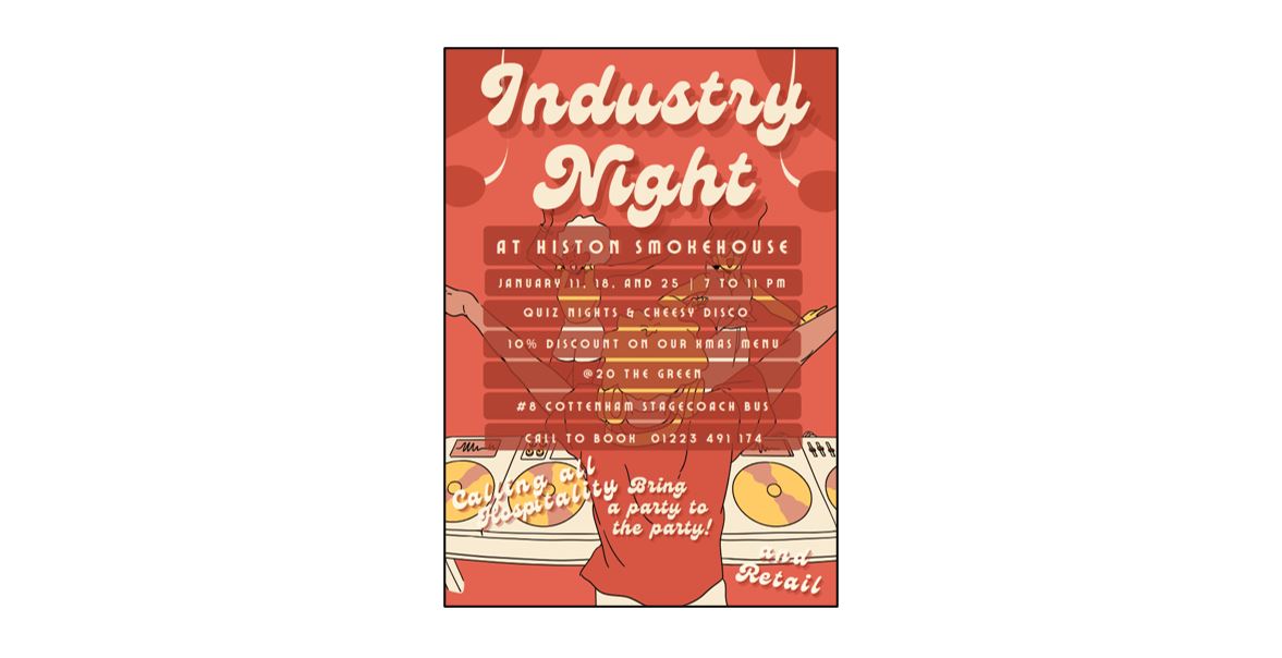 Industry Evenings at Histon Smokehouse