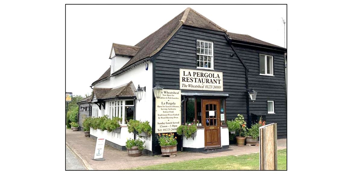 La Pergola Restaurant at the Wheatsheaf, exterior